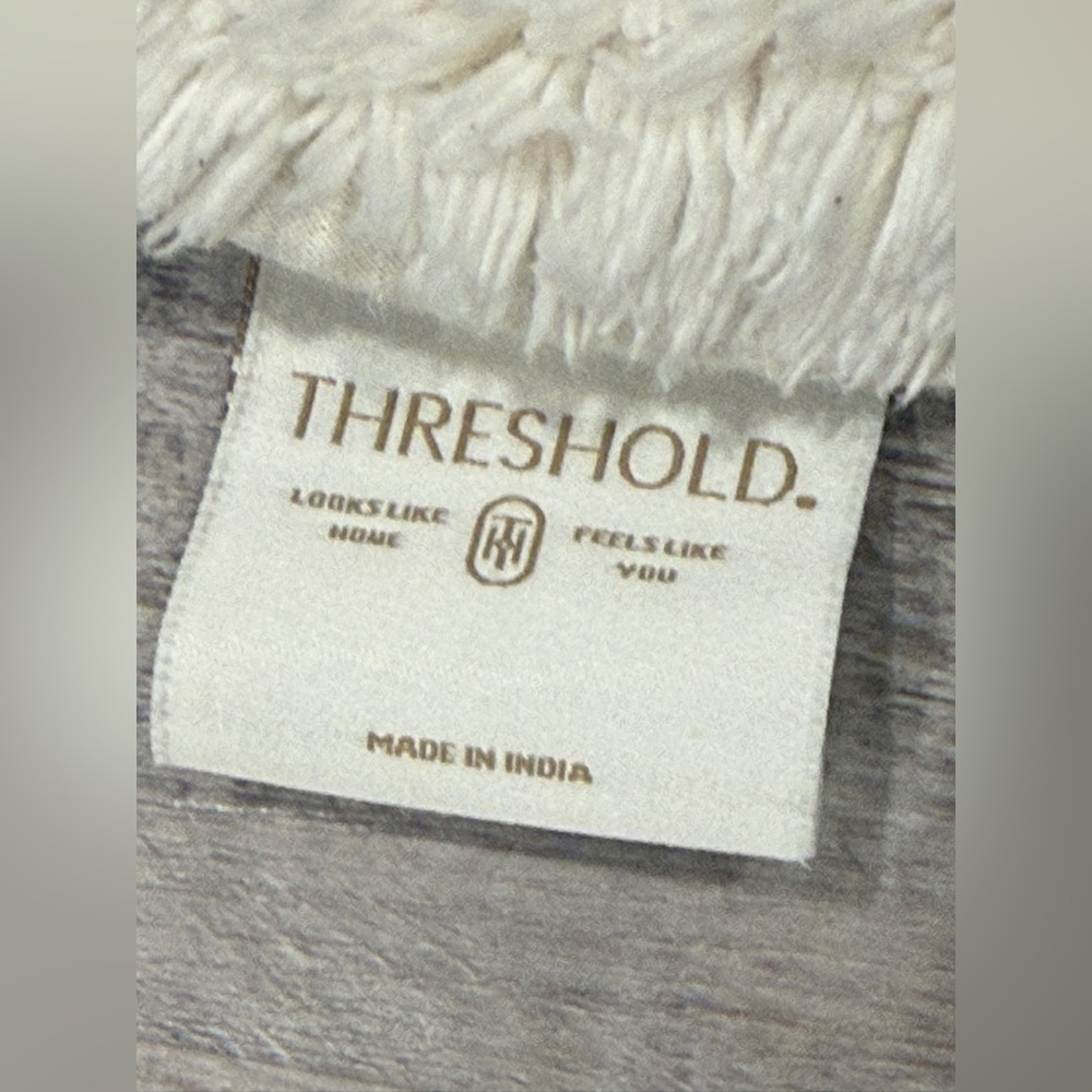 20"x30" Scallop Bath Rug Cream - Threshold™ - Picture 8 of 9
